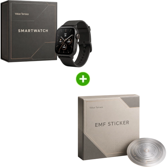 Value Terrace 1 Smart Watch 67% OFF + 1 EMF Sticker